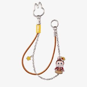 Labubu let’s checkmate pendant